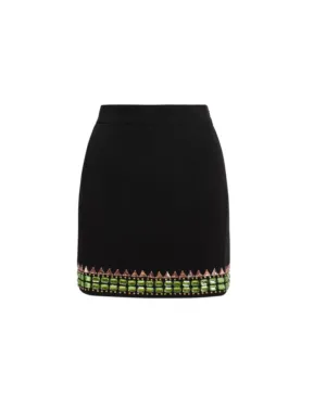 GLACIERS EMBELLISHED SKIRT