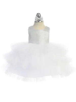 Glitter Ruffle Dress 5790