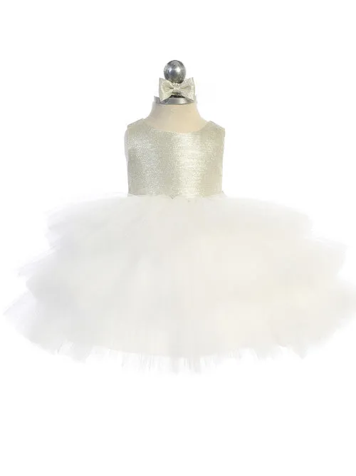 Glitter Ruffle Dress 5790
