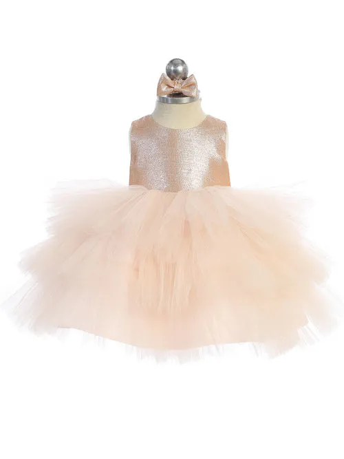 Glitter Ruffle Dress 5790