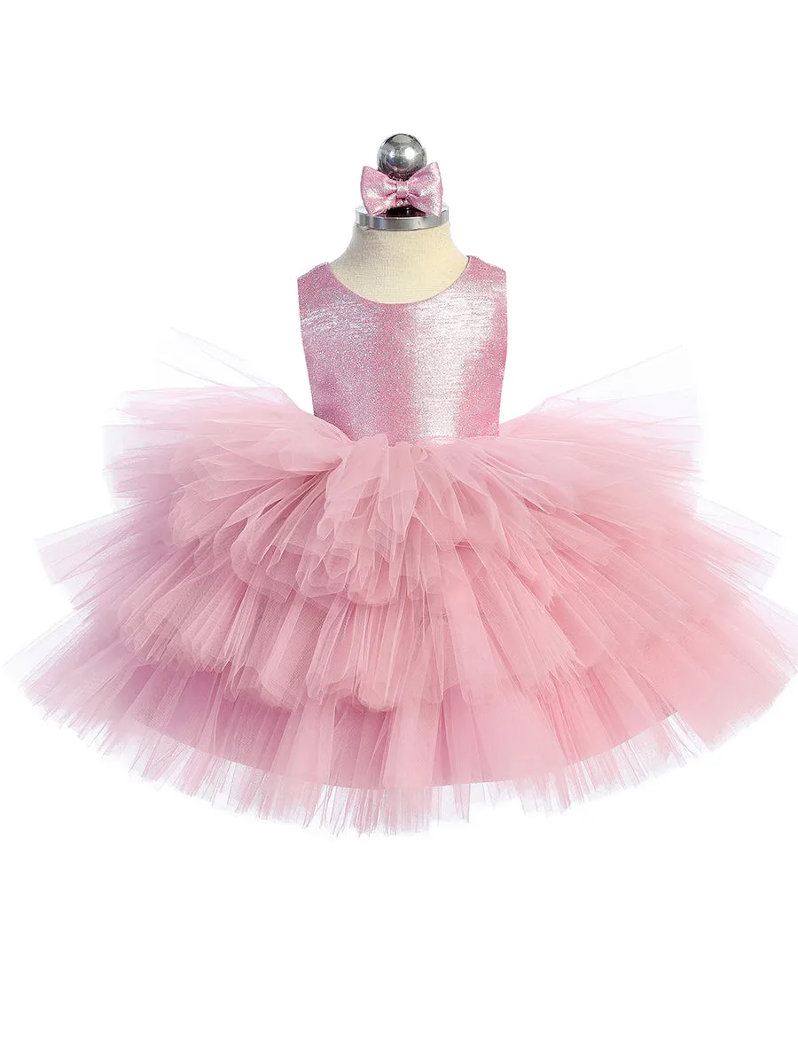 Glitter Ruffle Dress 5790