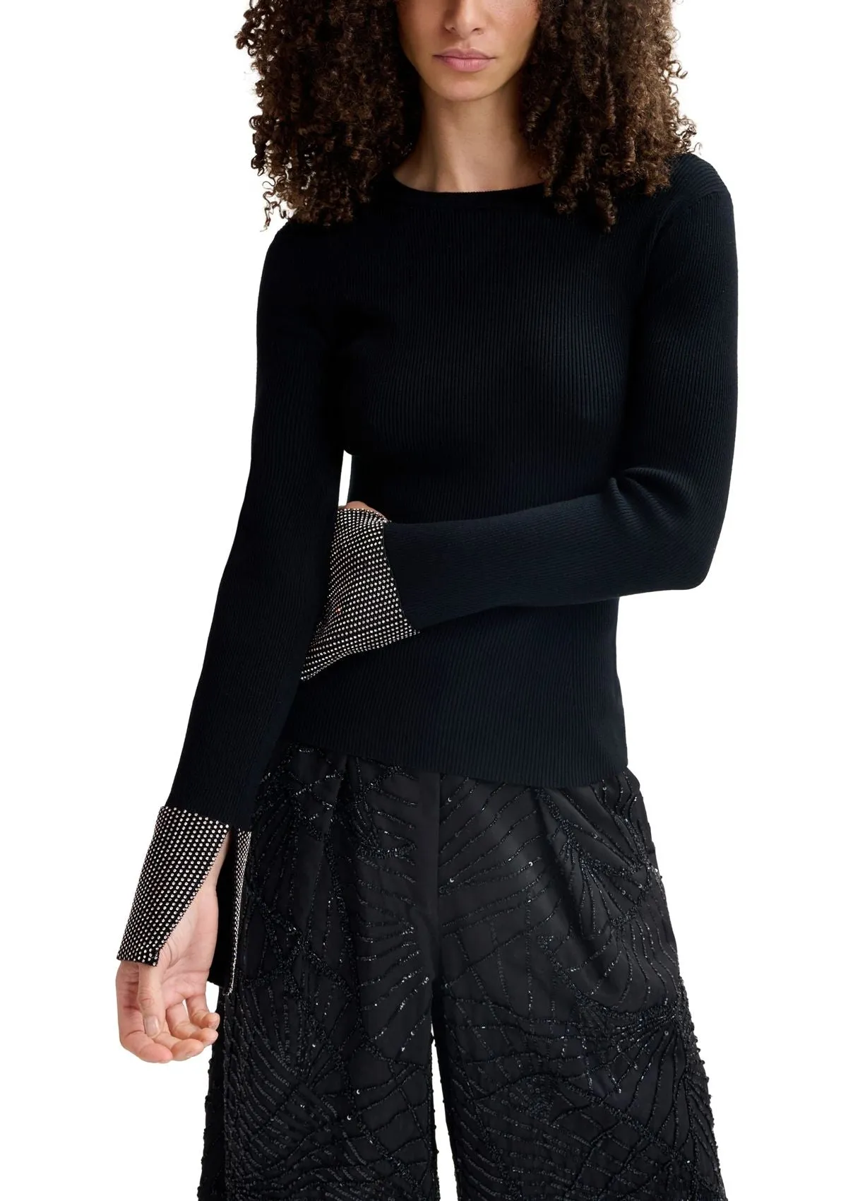 GOMI PULLOVER WITH FRINGES
