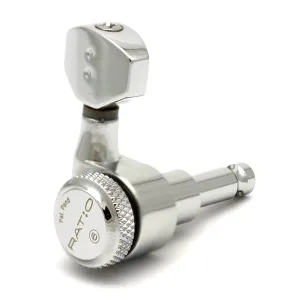 GraphTech RATIO Mini Electric Machineheads Chrome