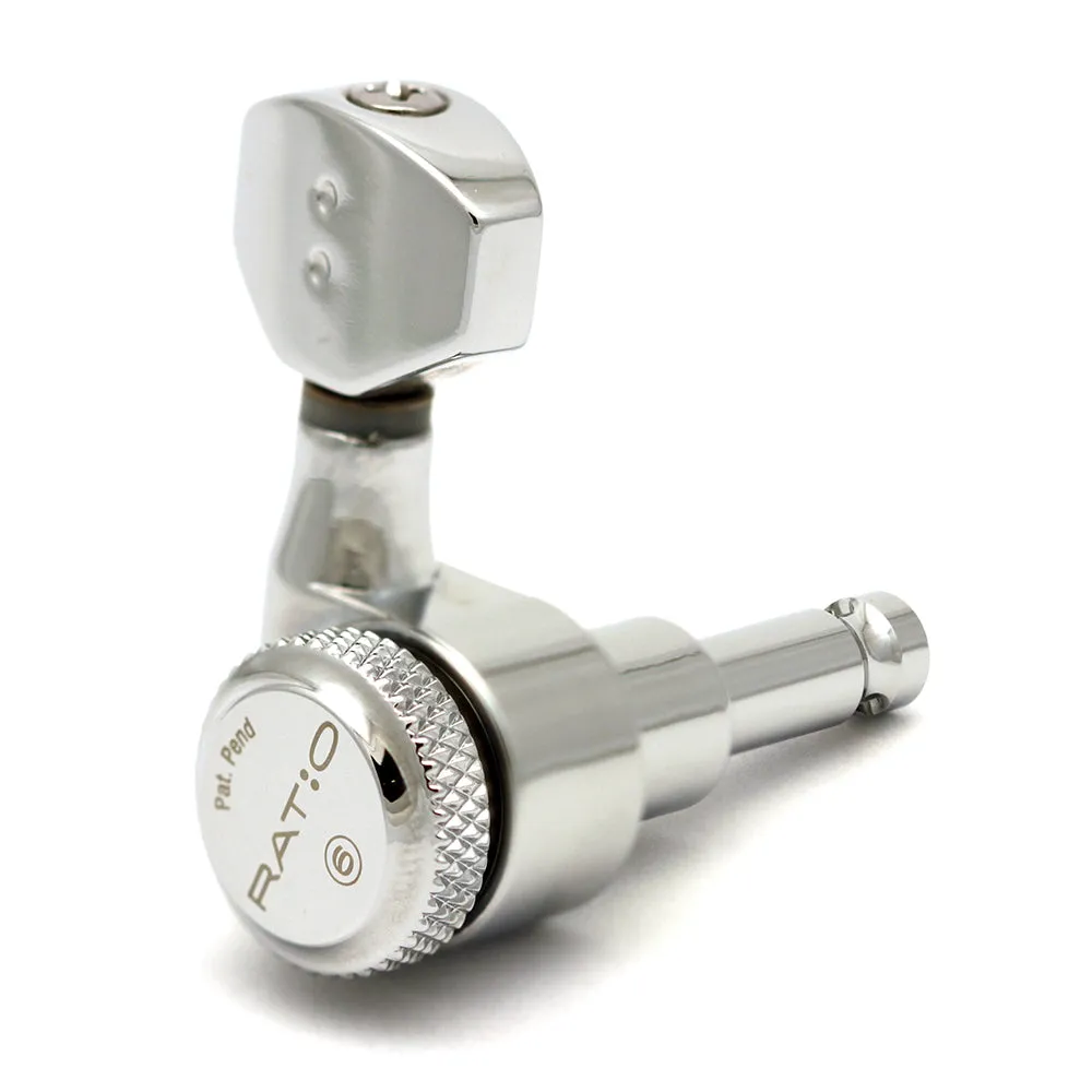GraphTech RATIO Mini Electric Machineheads Chrome