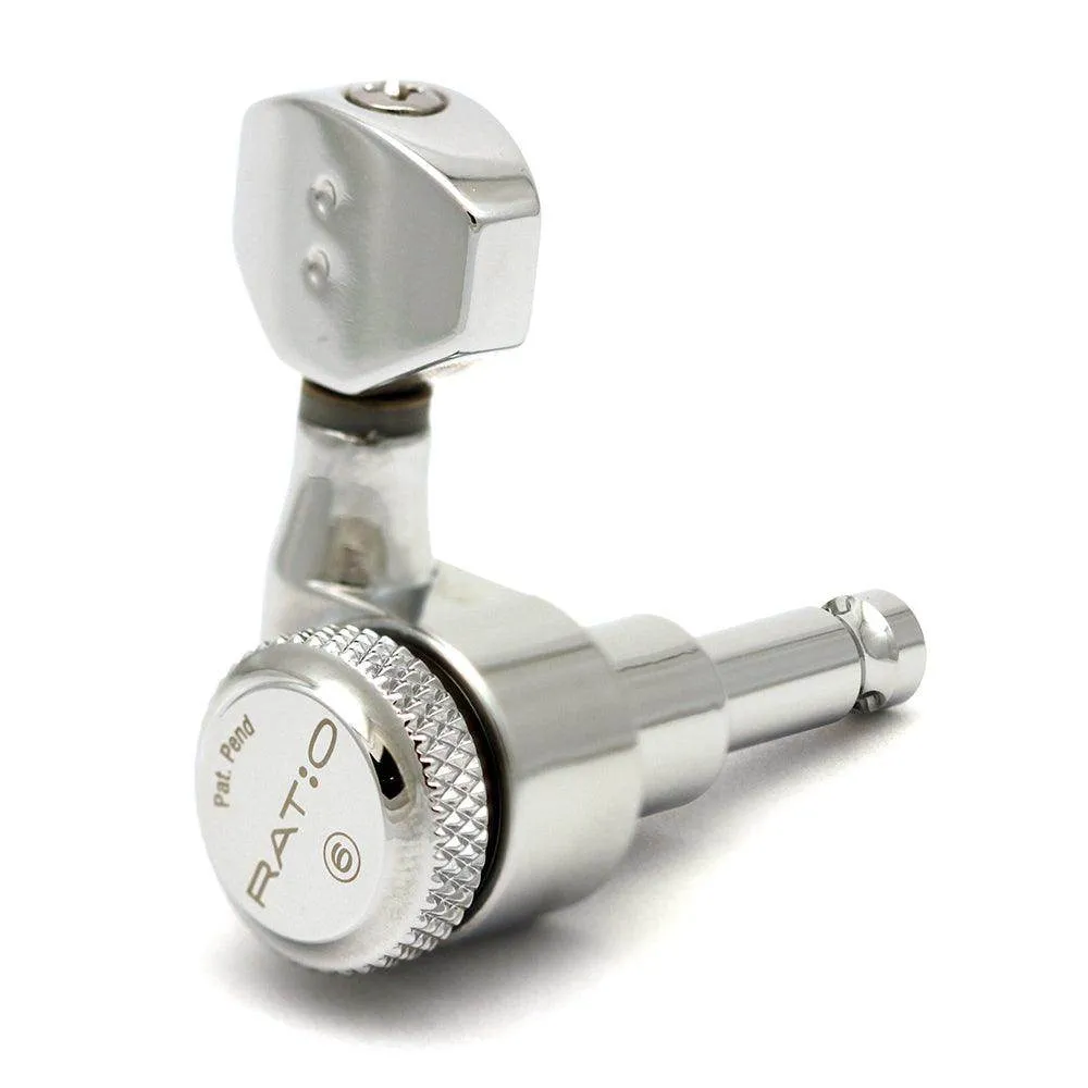 GraphTech RATIO Mini Electric Machineheads Chrome