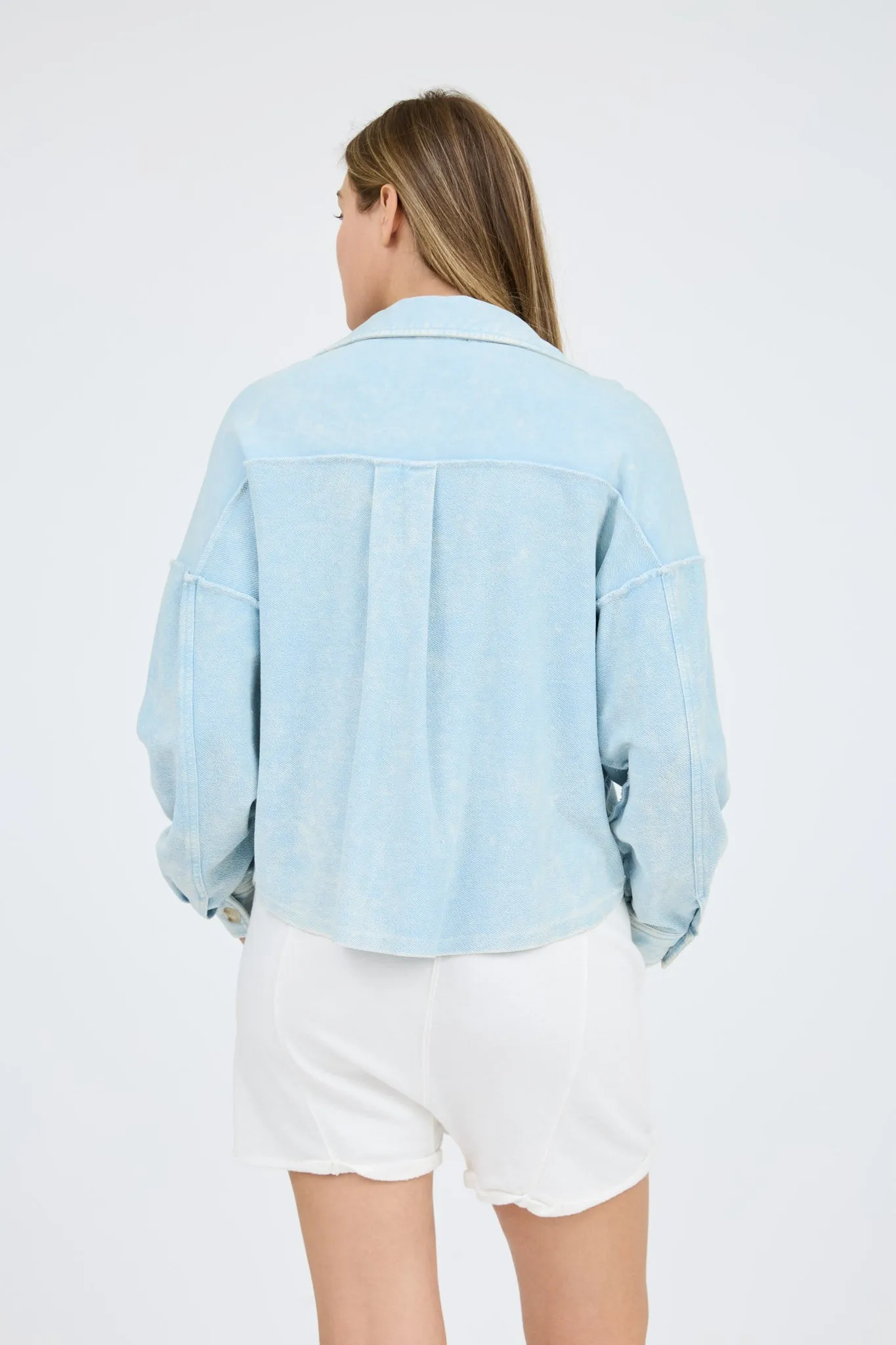 Holly Sweat Button Up