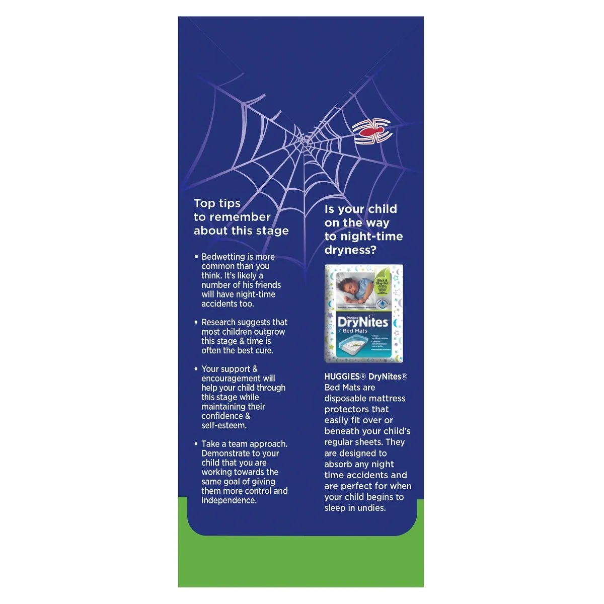 Huggies DryNites Boys 4-7 Years 9 Pack