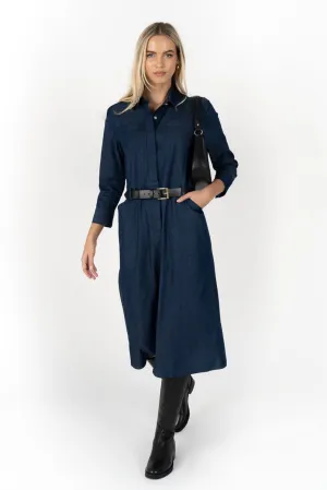 Humidity - Jovi Dress, Mid Blue