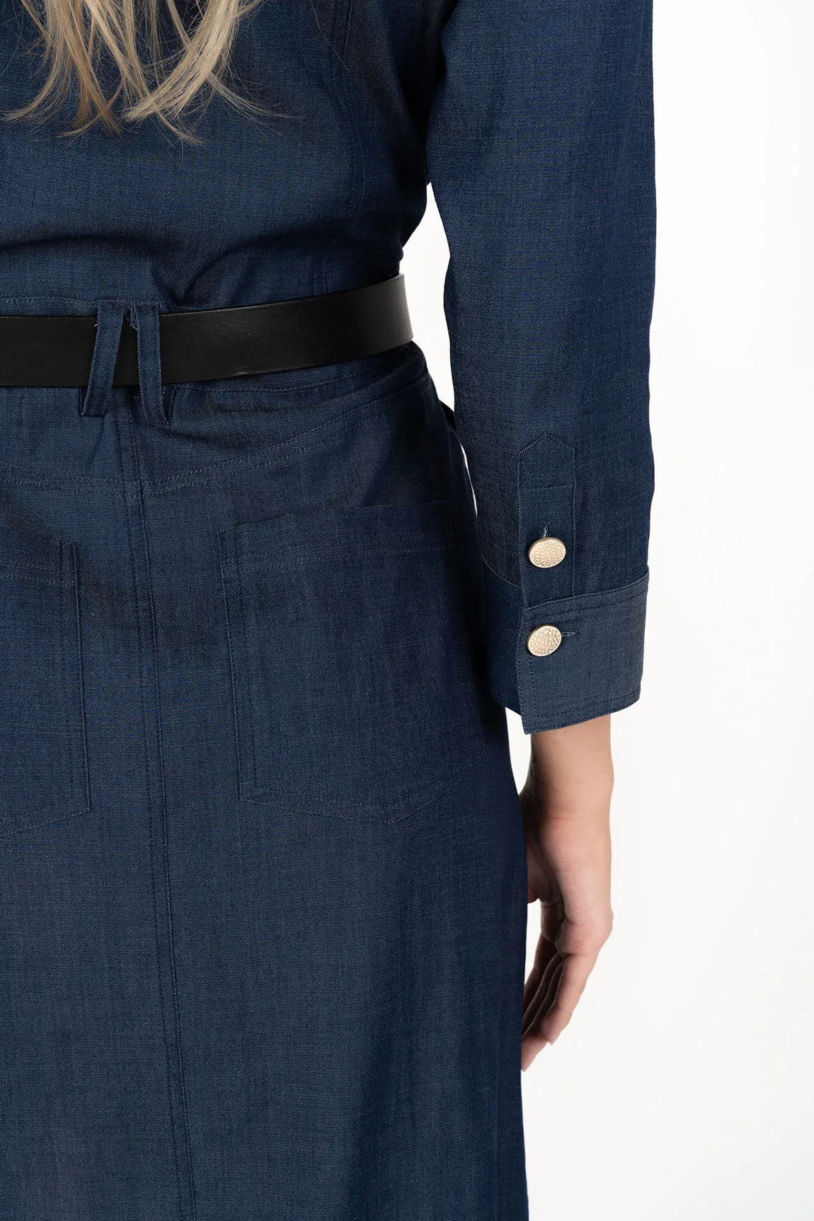 Humidity - Jovi Dress, Mid Blue