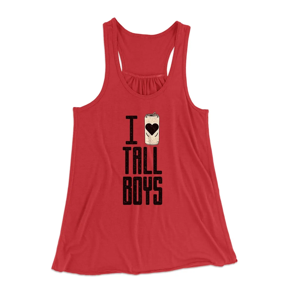 I Love Tall Boys Women's Flowey Tank Top