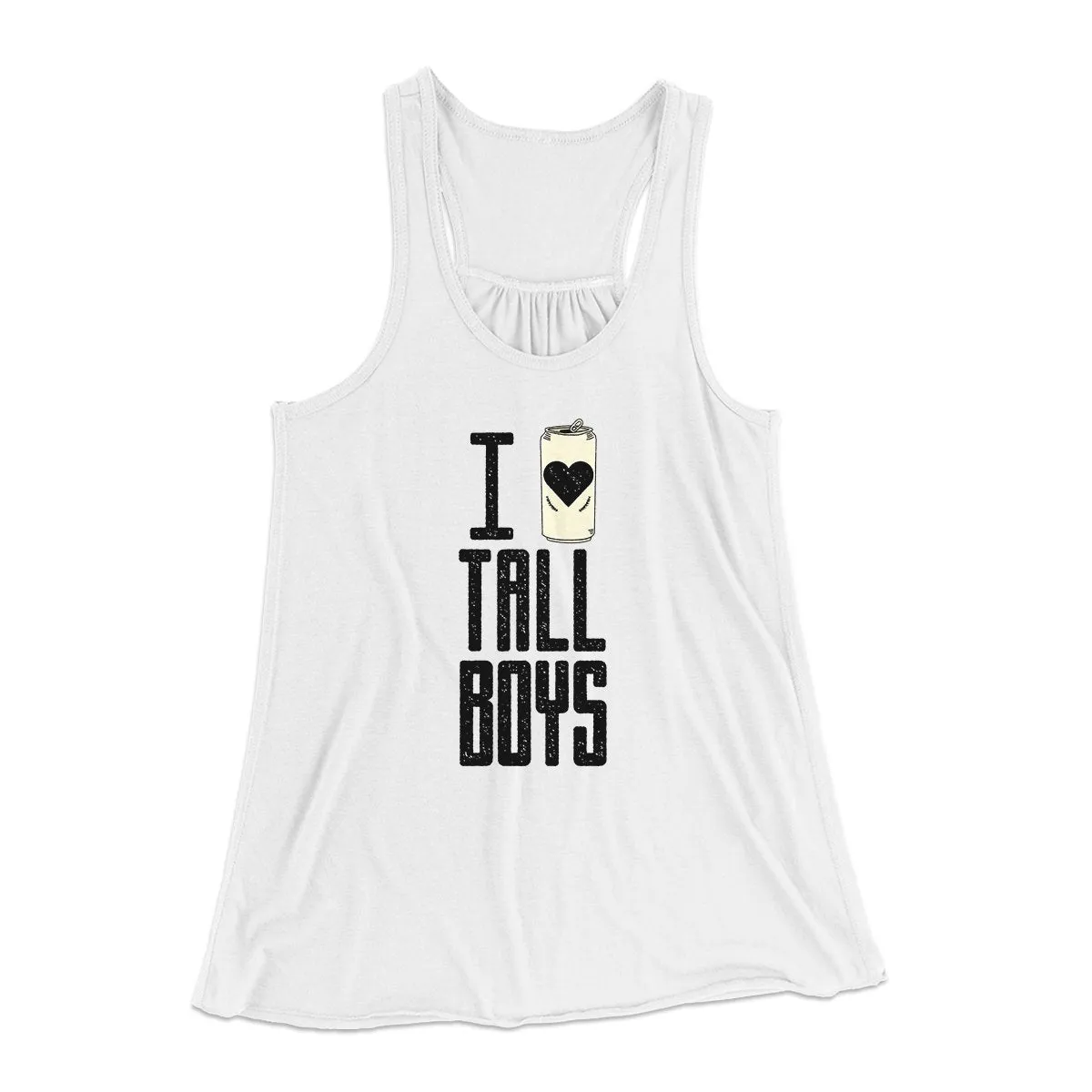 I Love Tall Boys Women's Flowey Tank Top
