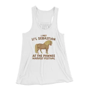 I Met Li'l Sebastian Women's Flowey Tank Top