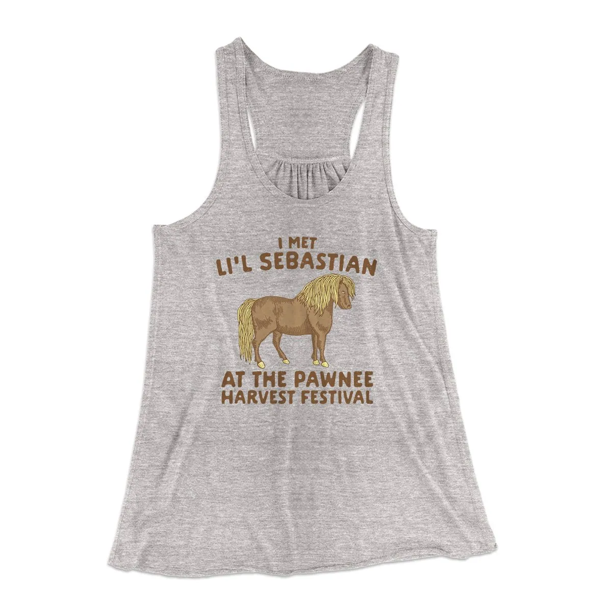 I Met Li'l Sebastian Women's Flowey Tank Top