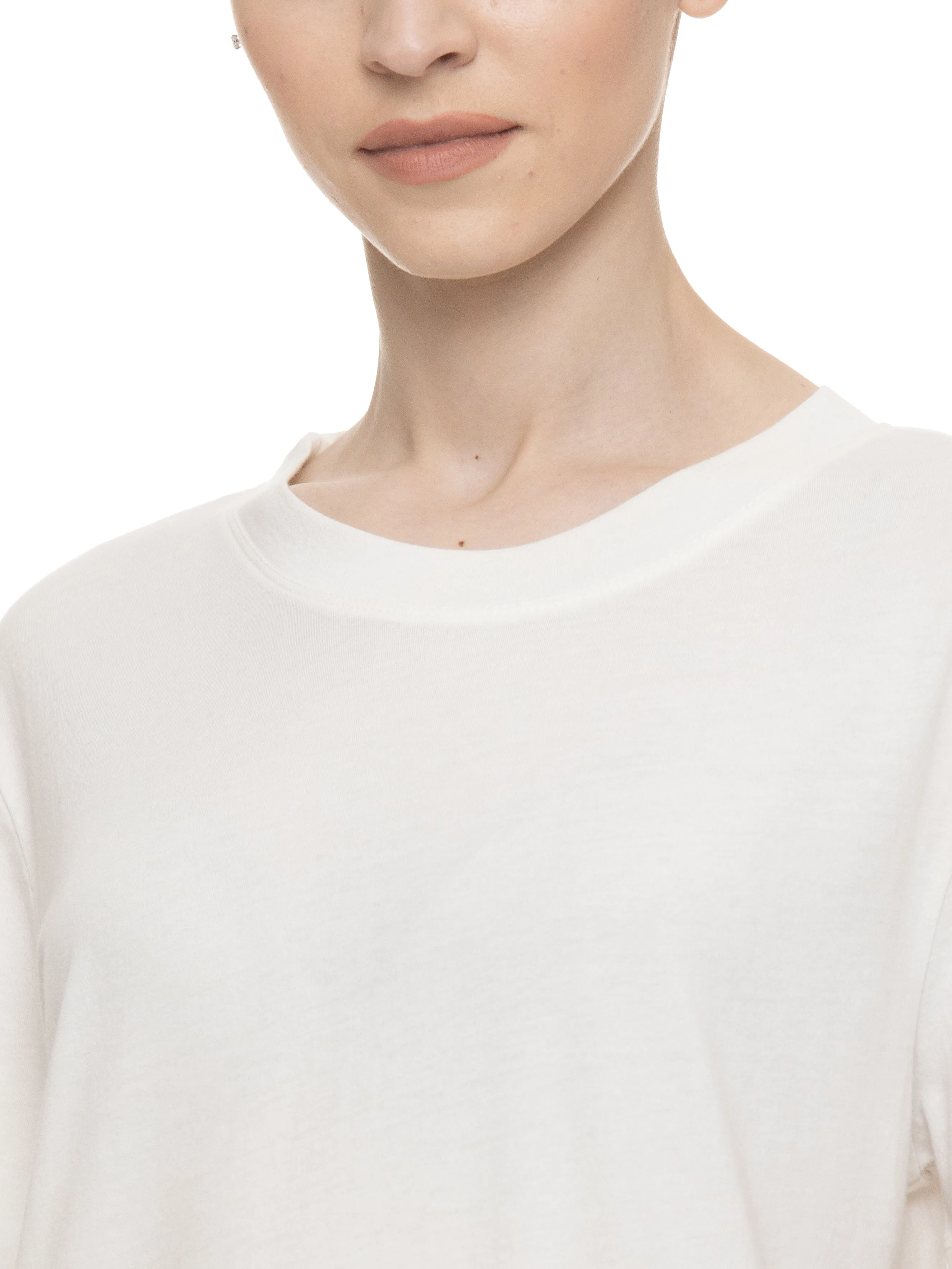 INGRID HALF SLEEVE TEE (BLACK)