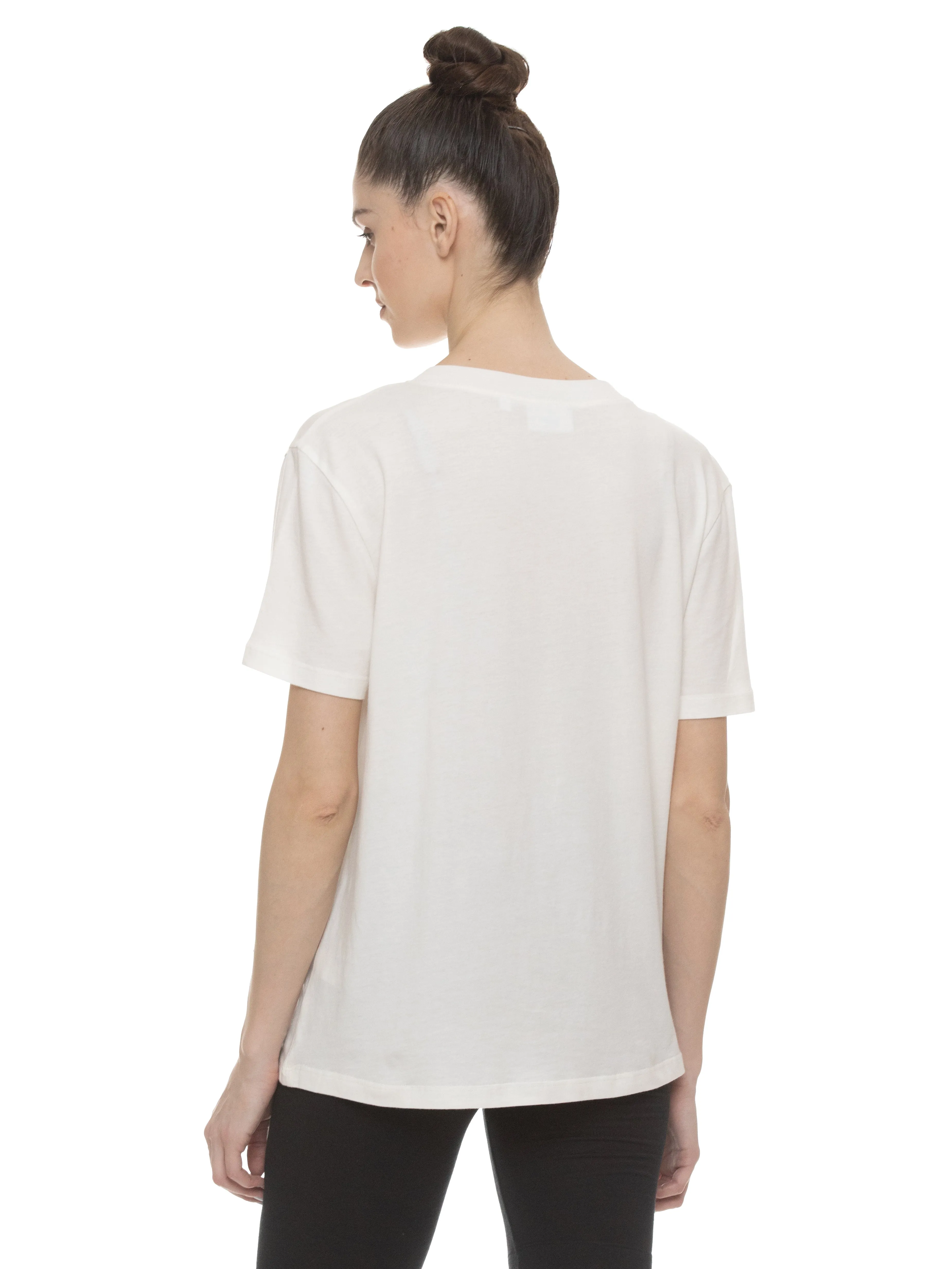 INGRID HALF SLEEVE TEE (BLACK)