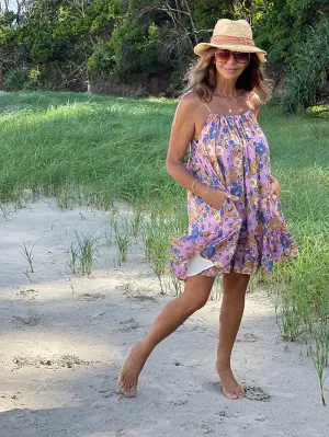 Isla Mini Dress - Retro Floral