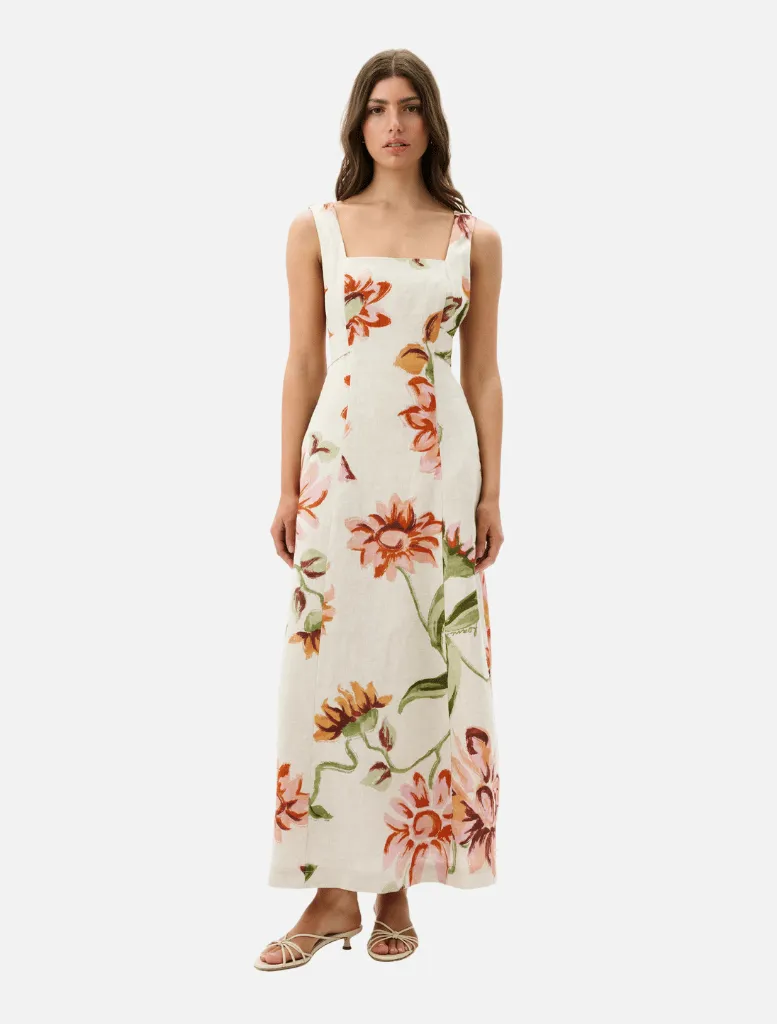 Isolde Dress - Raphia Bloom