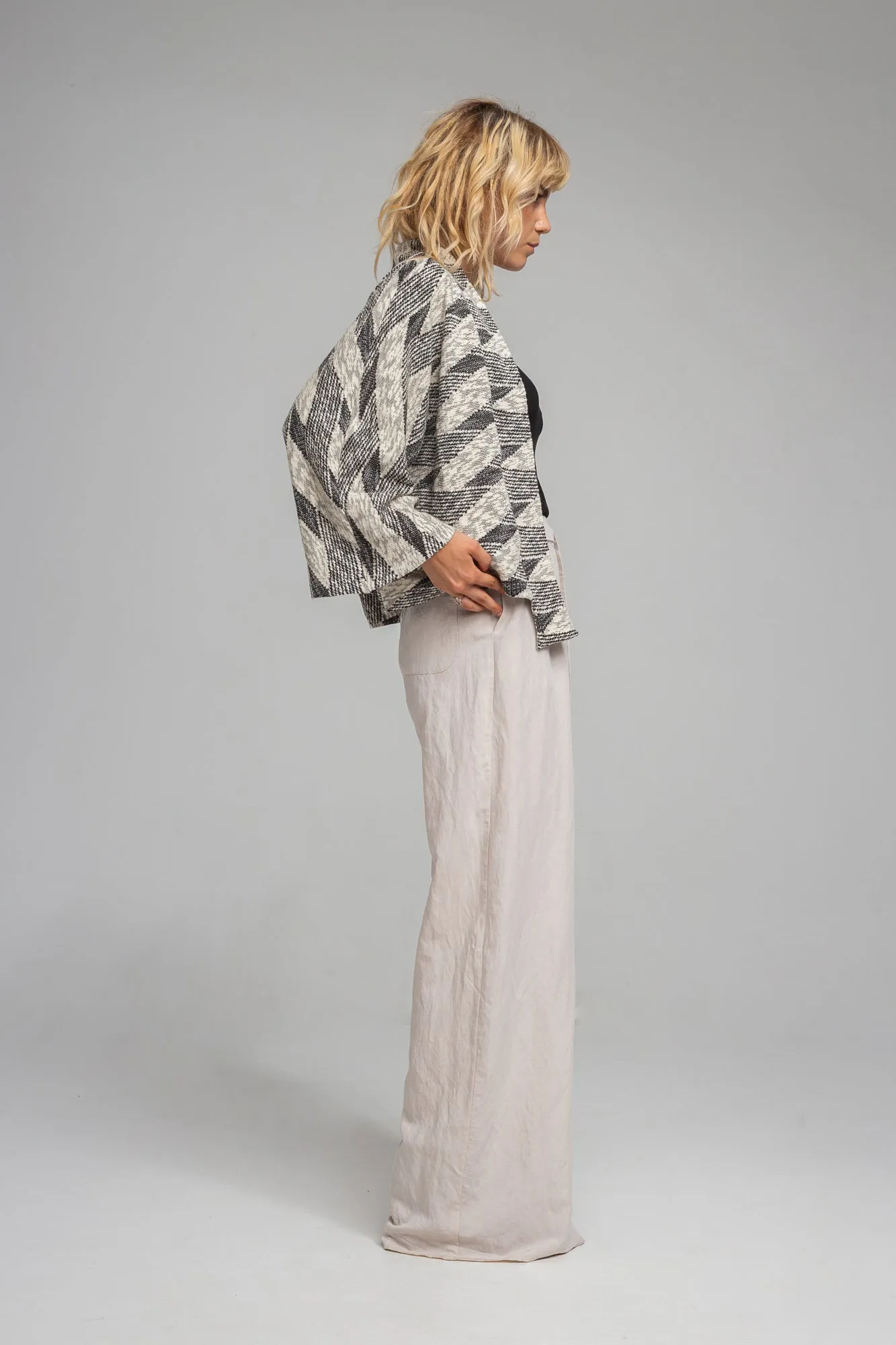IVORY palazzo pants