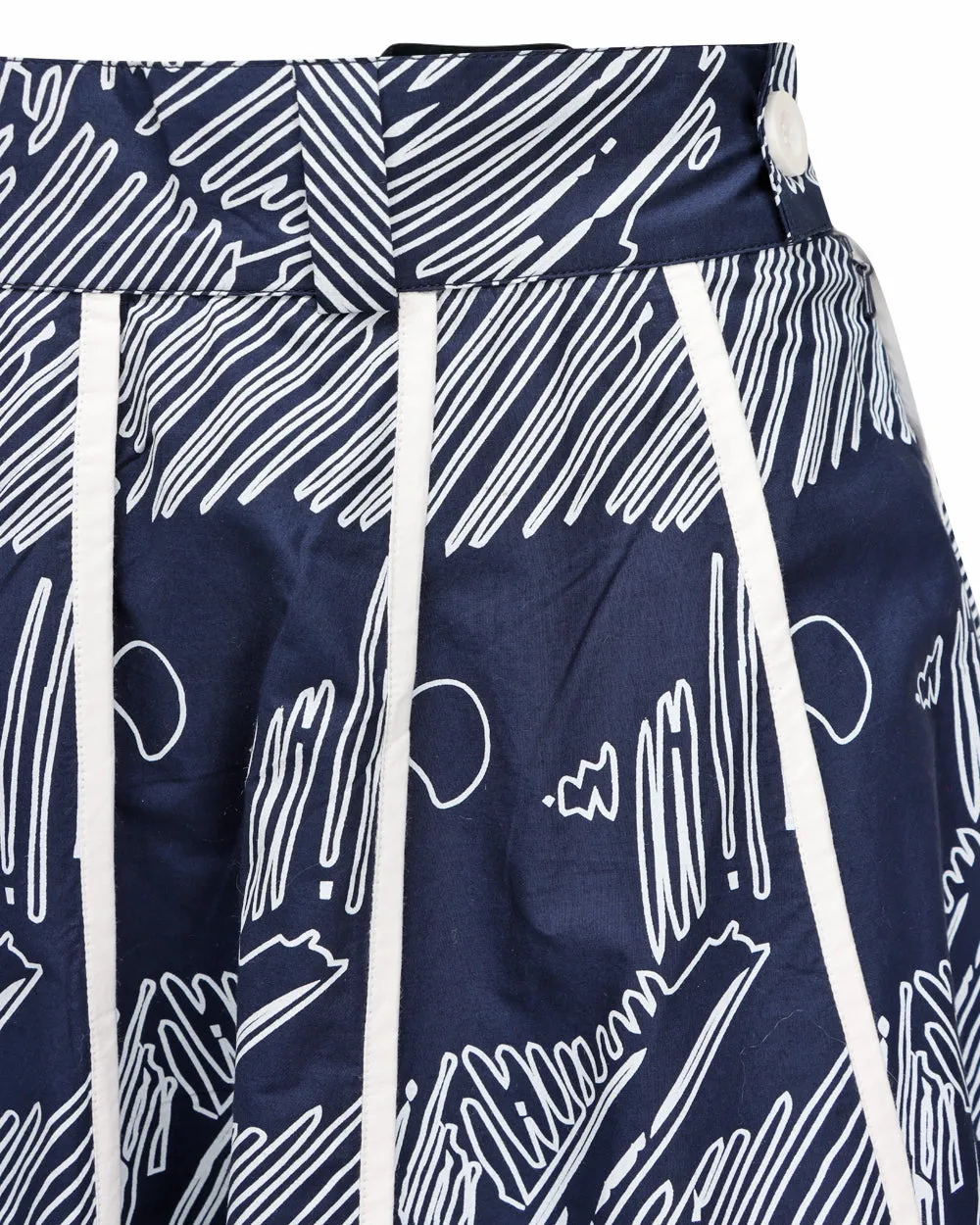 Ivory Stardust Foliage Stevie Skirt