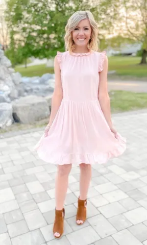 Just Getting Started Babydoll Dress