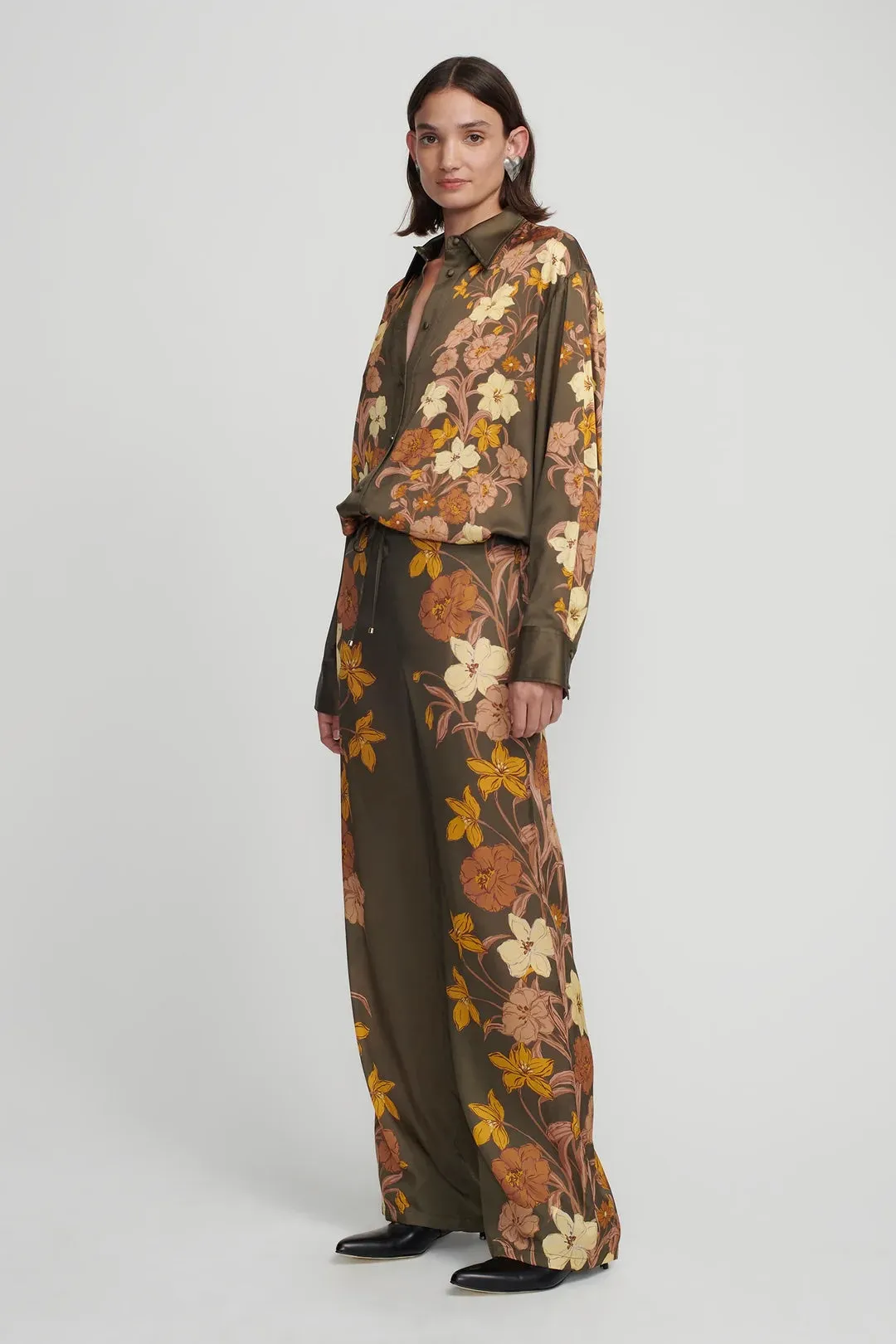 Justine Pant MOSS FLORAL