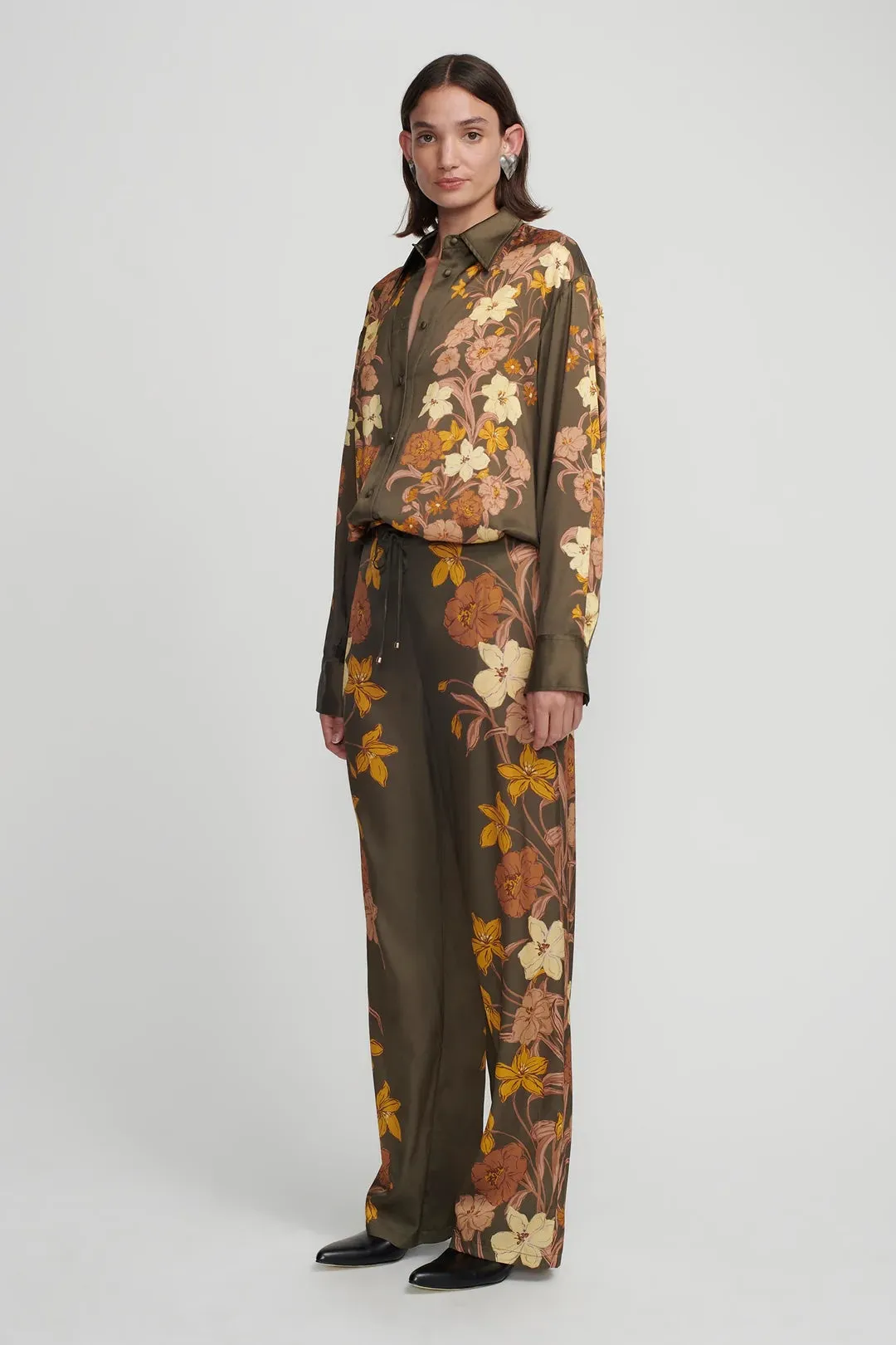 Justine Pant MOSS FLORAL