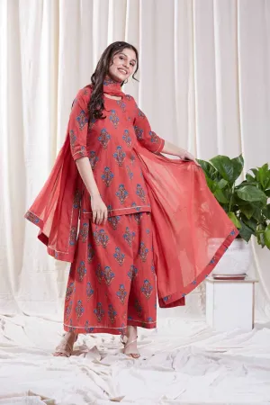 Kavya Pink Kurta Set