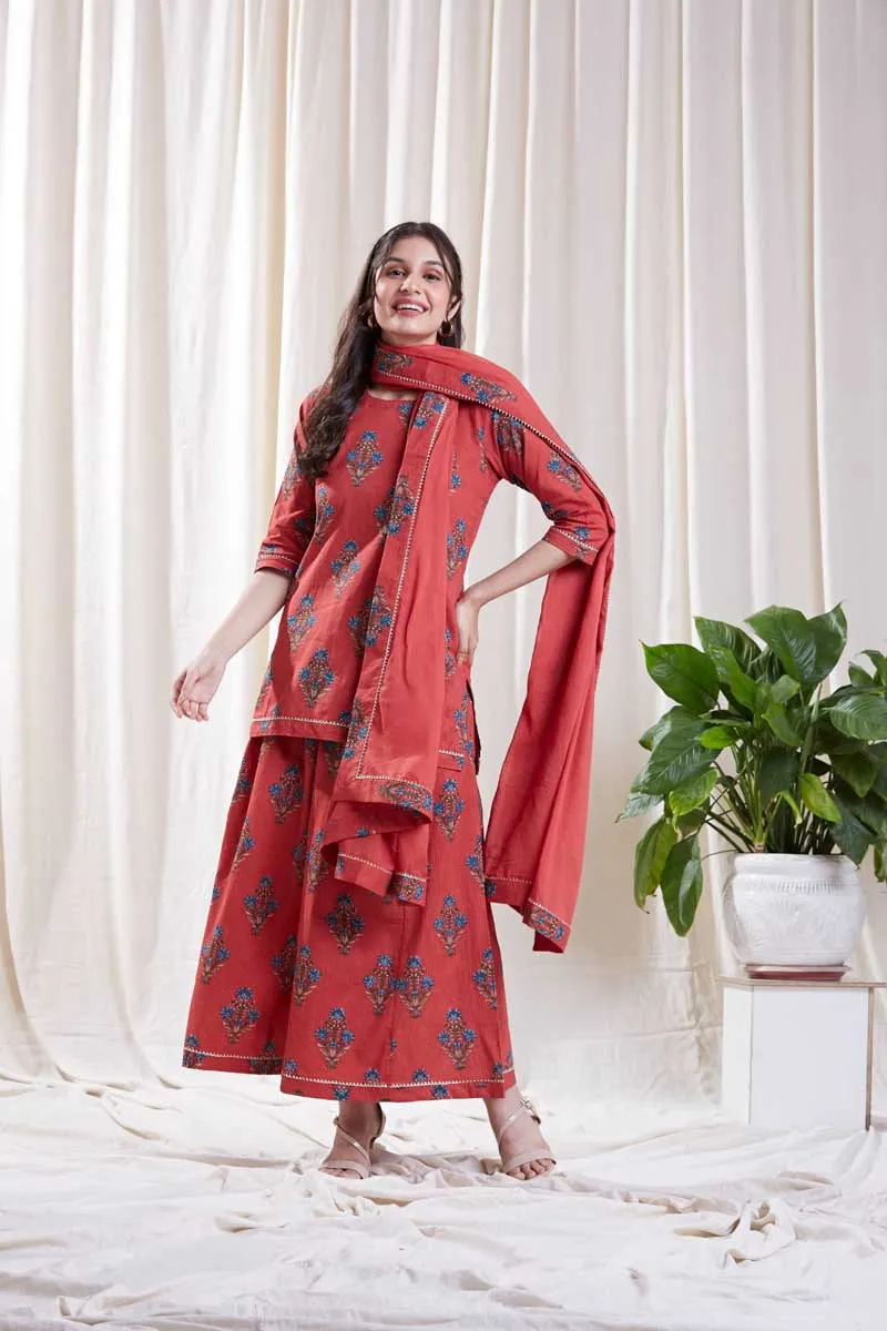 Kavya Pink Kurta Set
