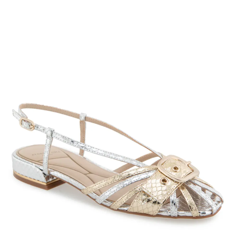Kenneth Cole Women's Farrah in Silver Gold