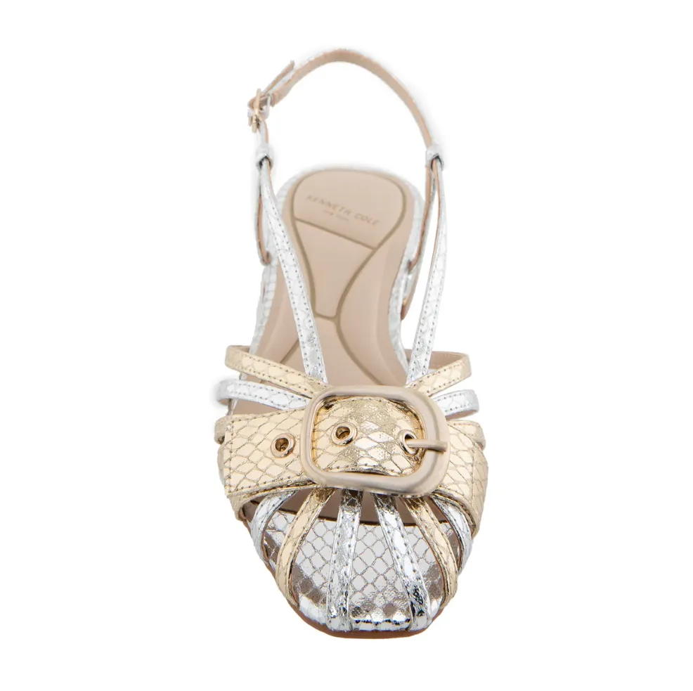 Kenneth Cole Women's Farrah in Silver Gold