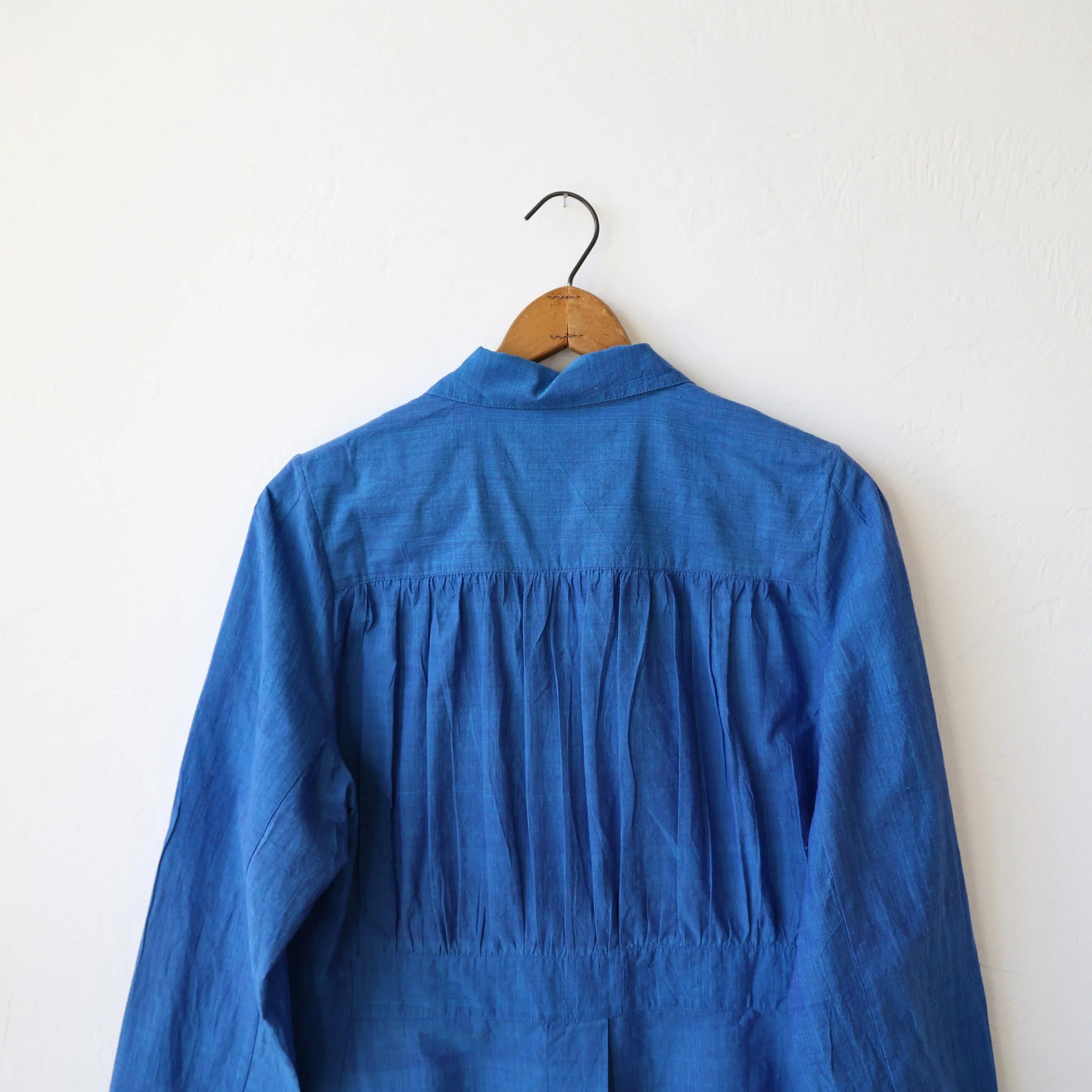 Khadi and Co. Cotton Jacket - Azure
