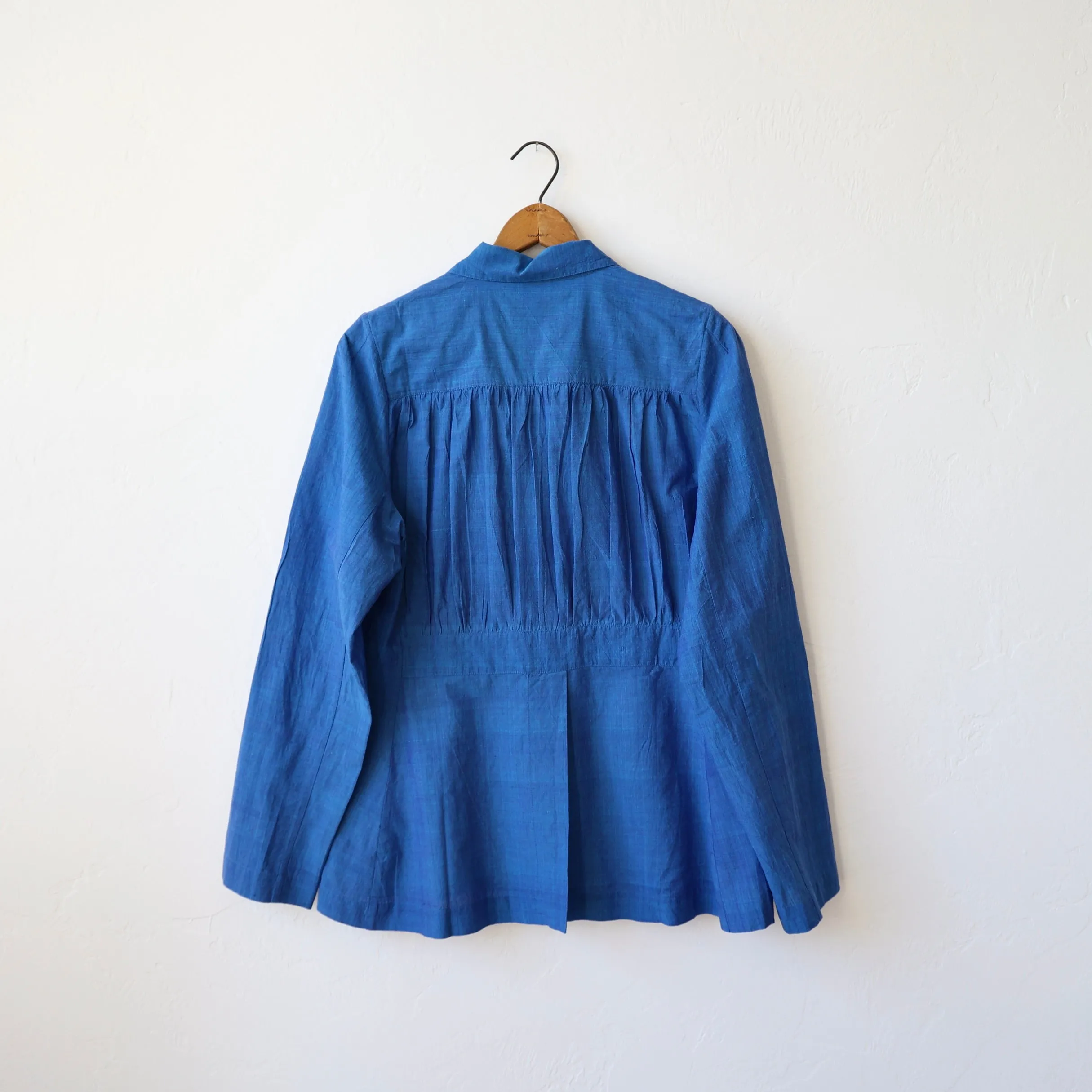 Khadi and Co. Cotton Jacket - Azure