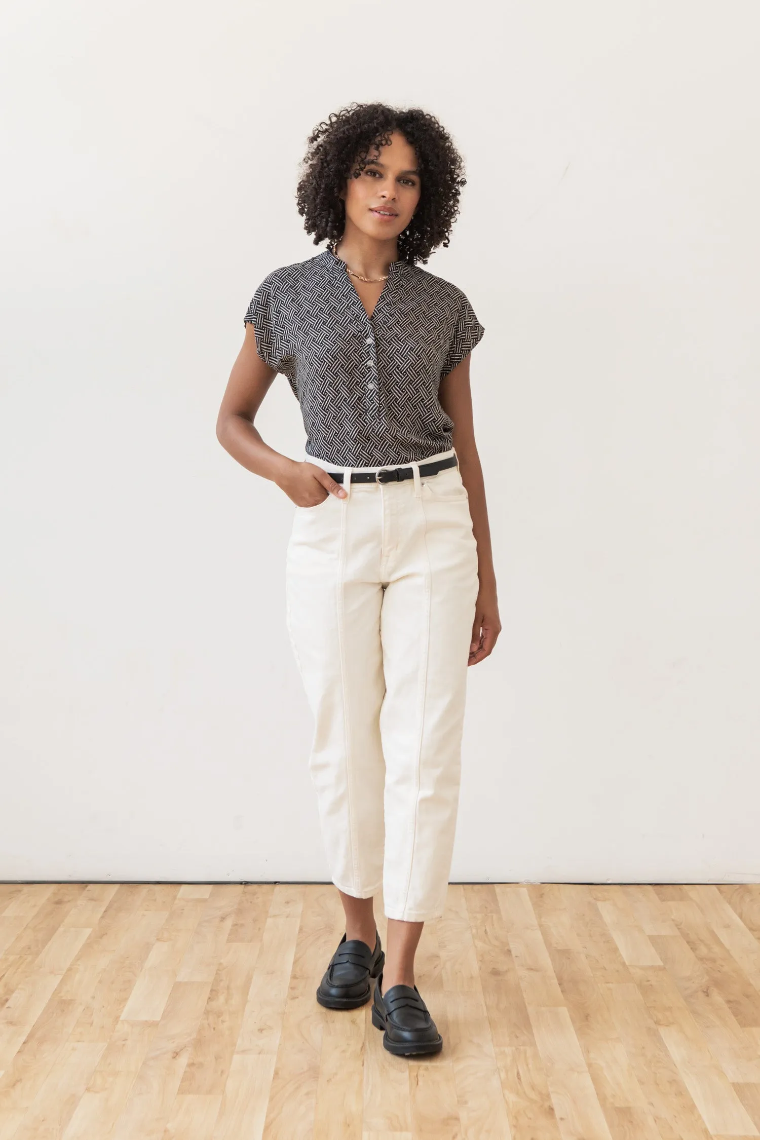 Ladd Shirt / Black Geo