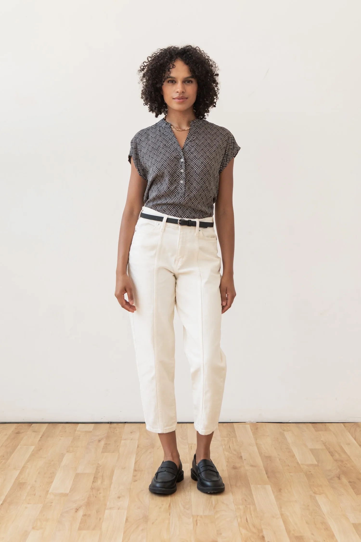 Ladd Shirt / Black Geo