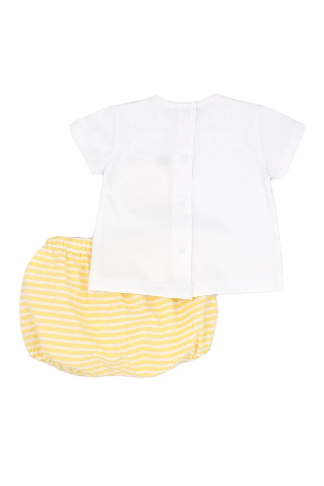 Lemon & White Jam Pant set