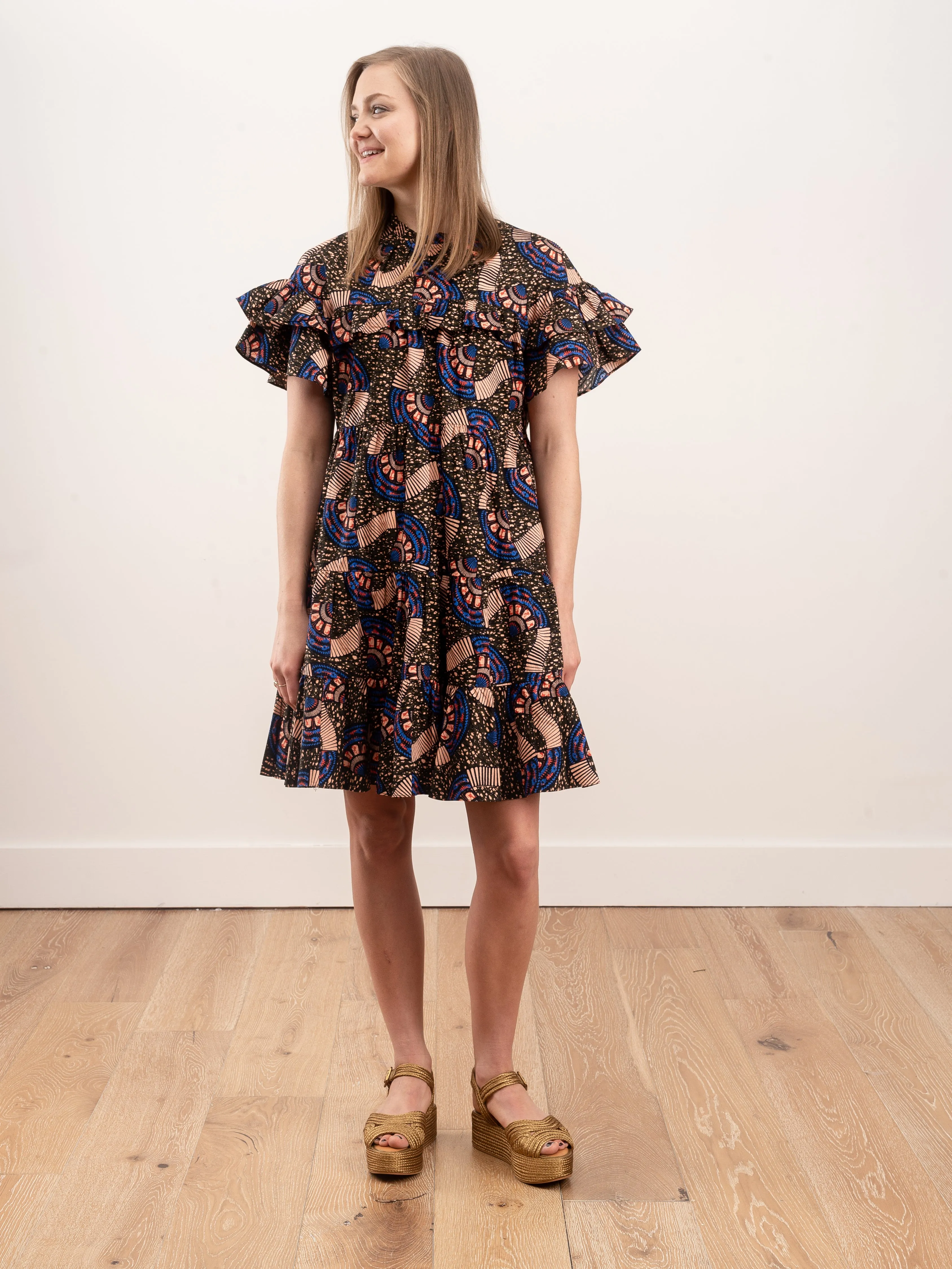 leonie dress - army