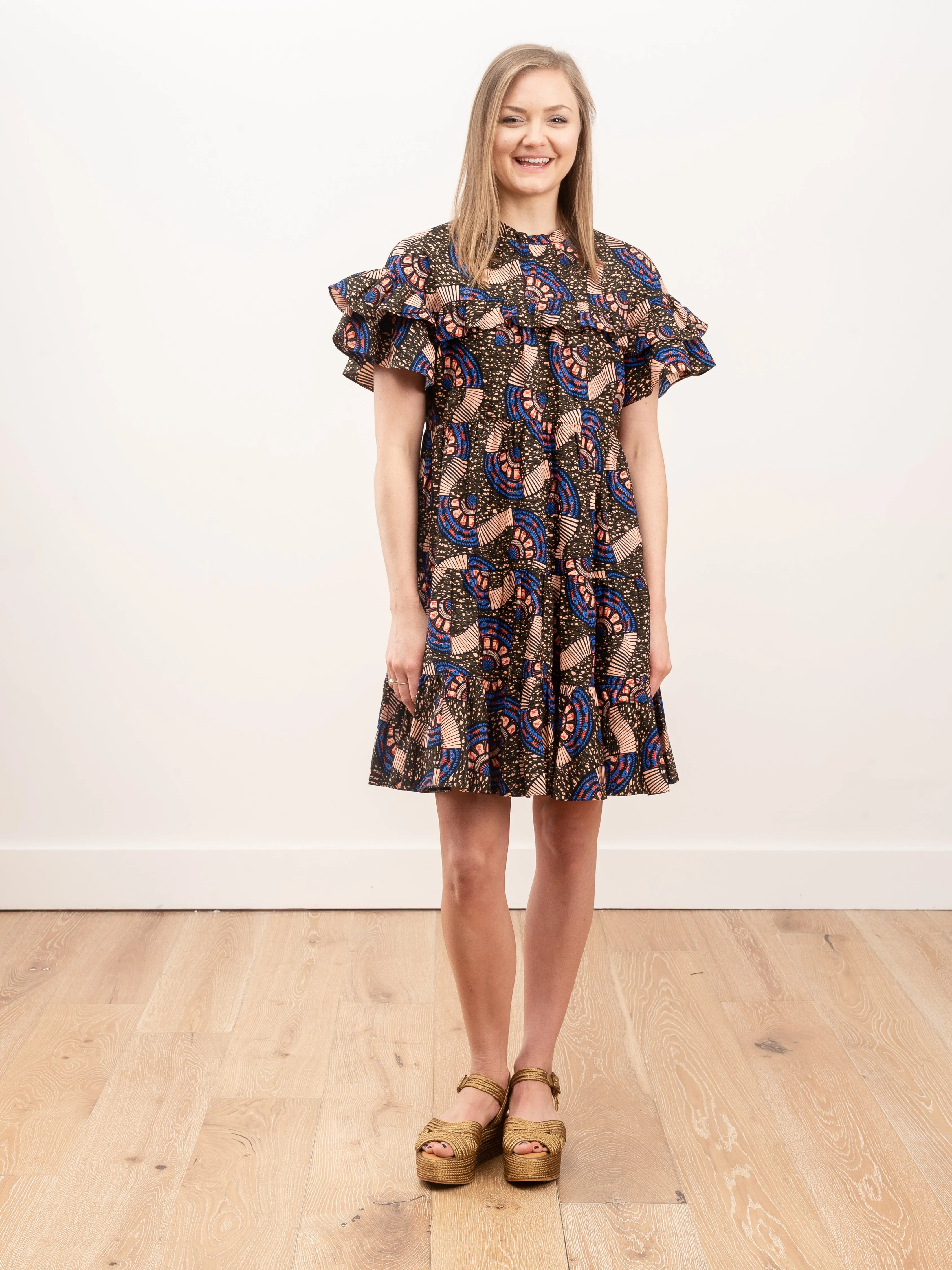 leonie dress - army