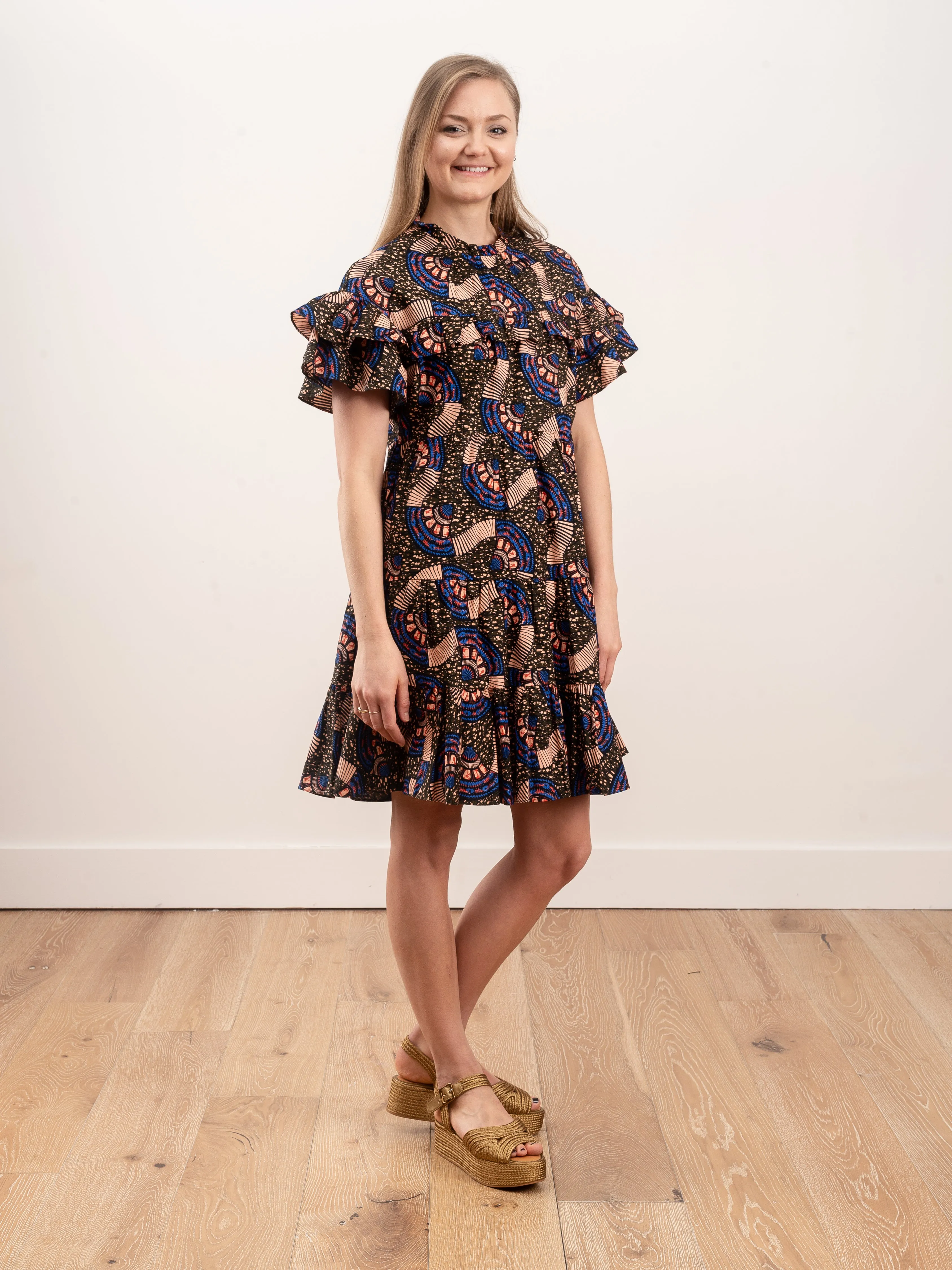 leonie dress - army