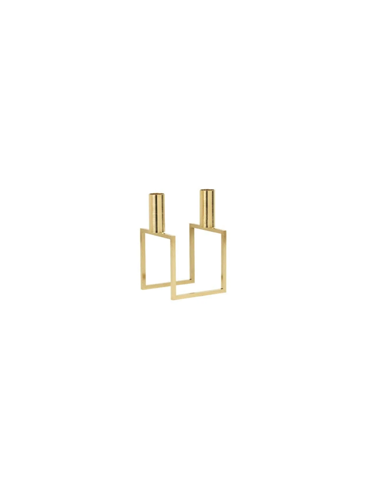 Line Candle Holder: Black