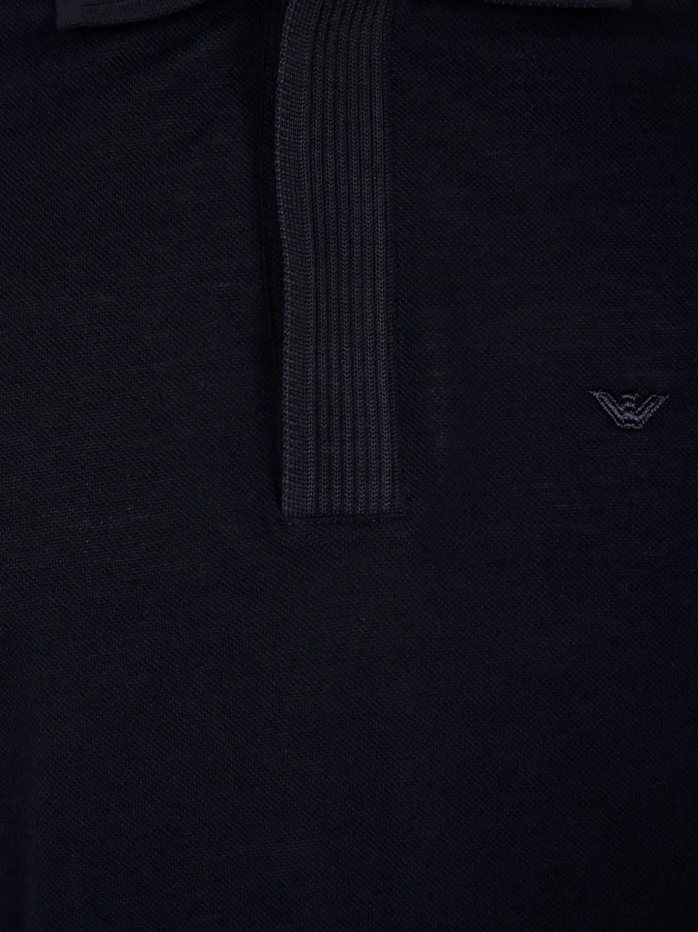 Logo cotton polo shirt