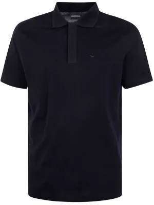 Logo cotton polo shirt