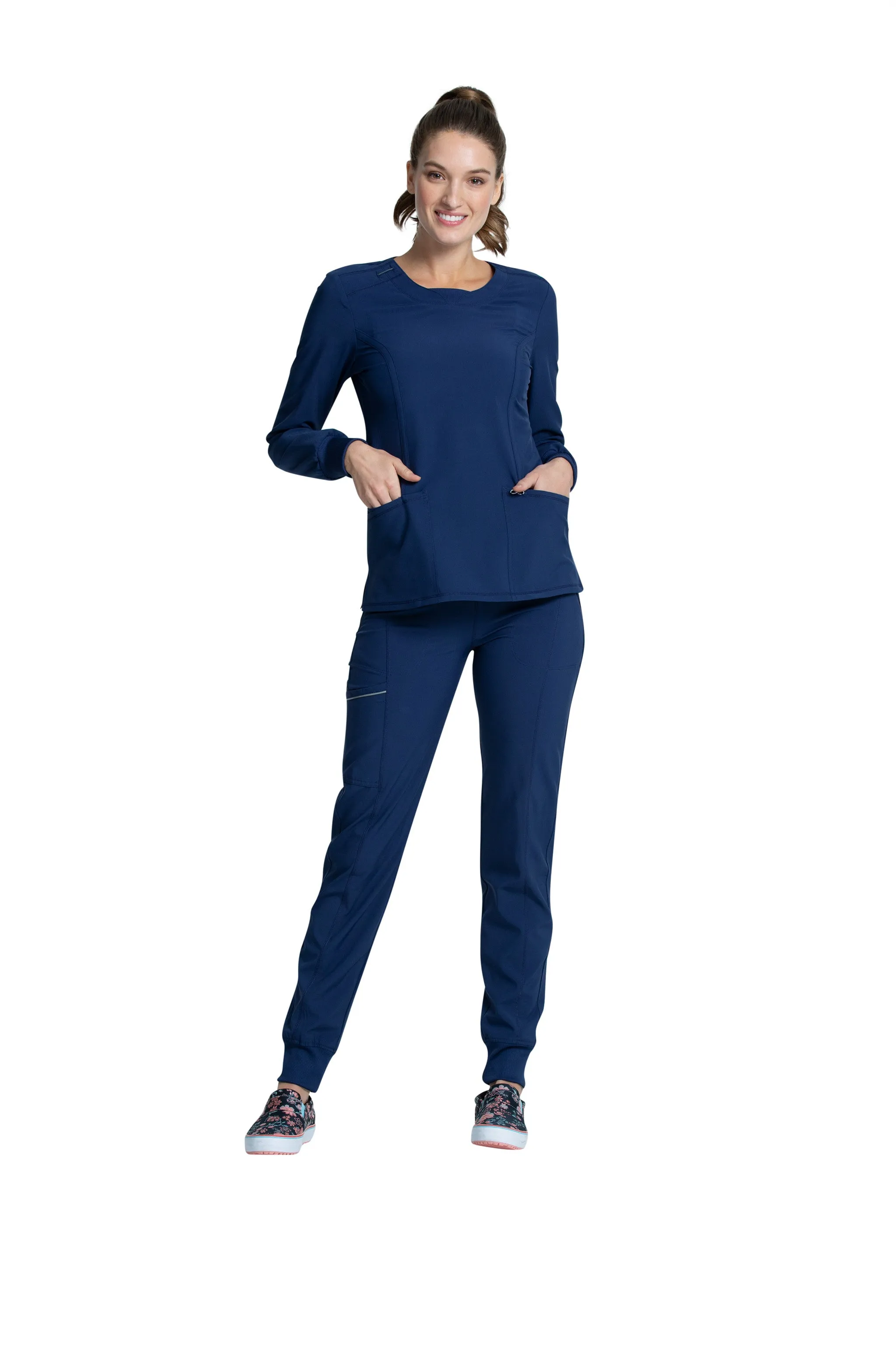 Long Sleeve Round Neck Top