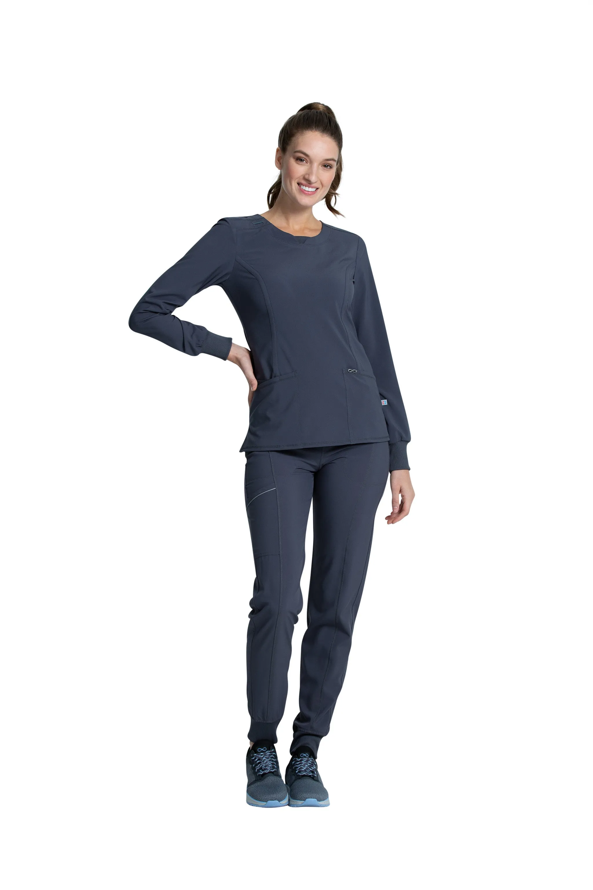Long Sleeve Round Neck Top