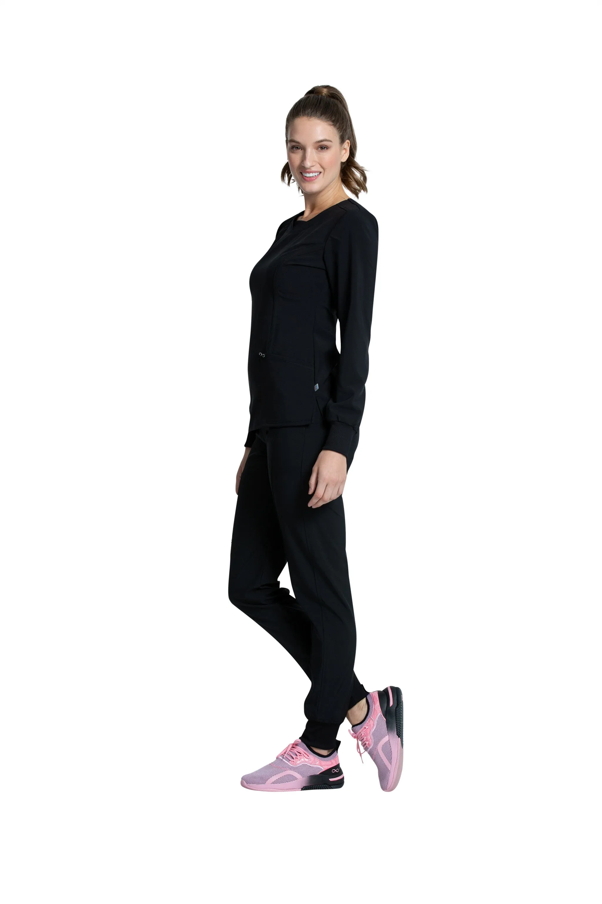 Long Sleeve Round Neck Top