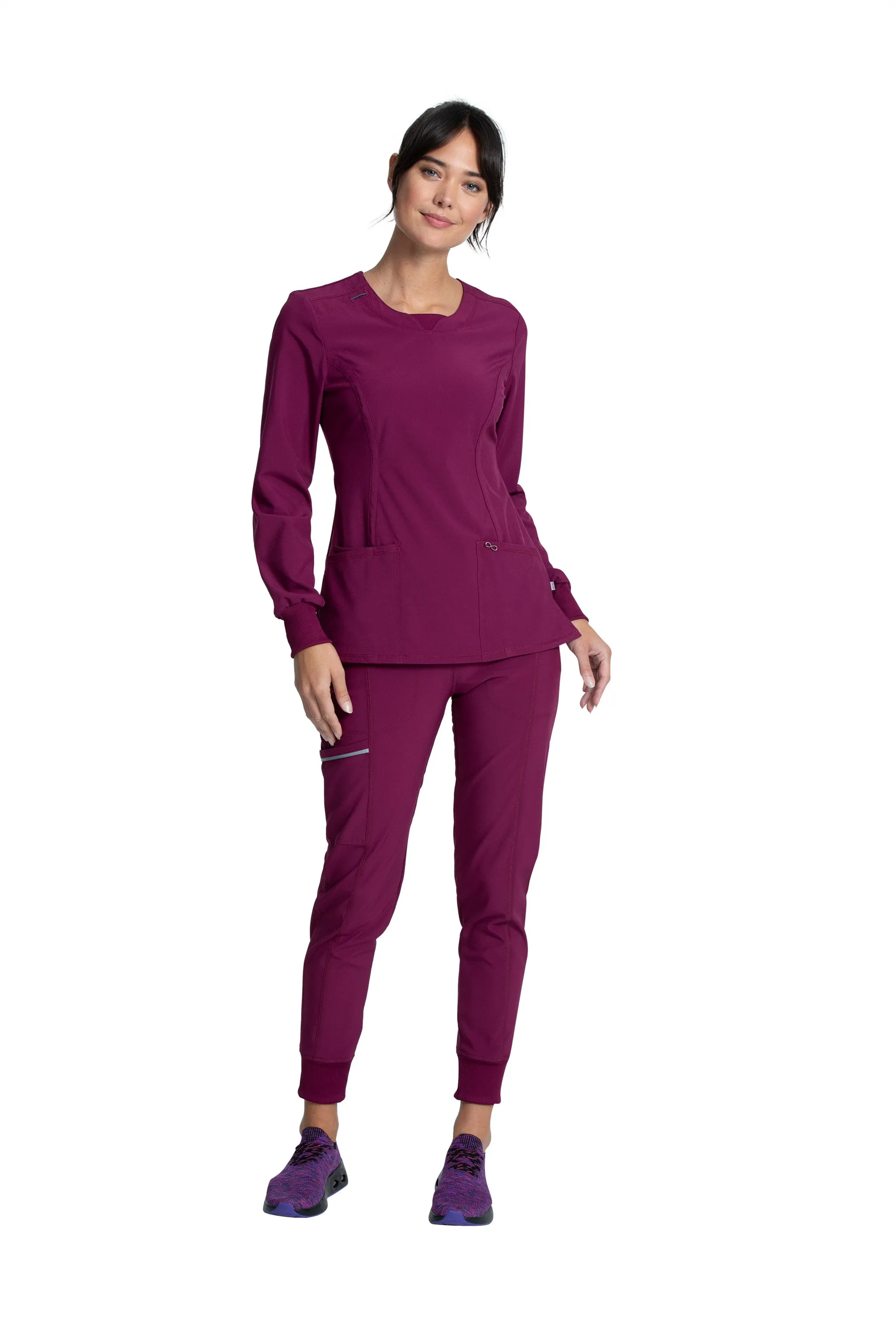 Long Sleeve Round Neck Top