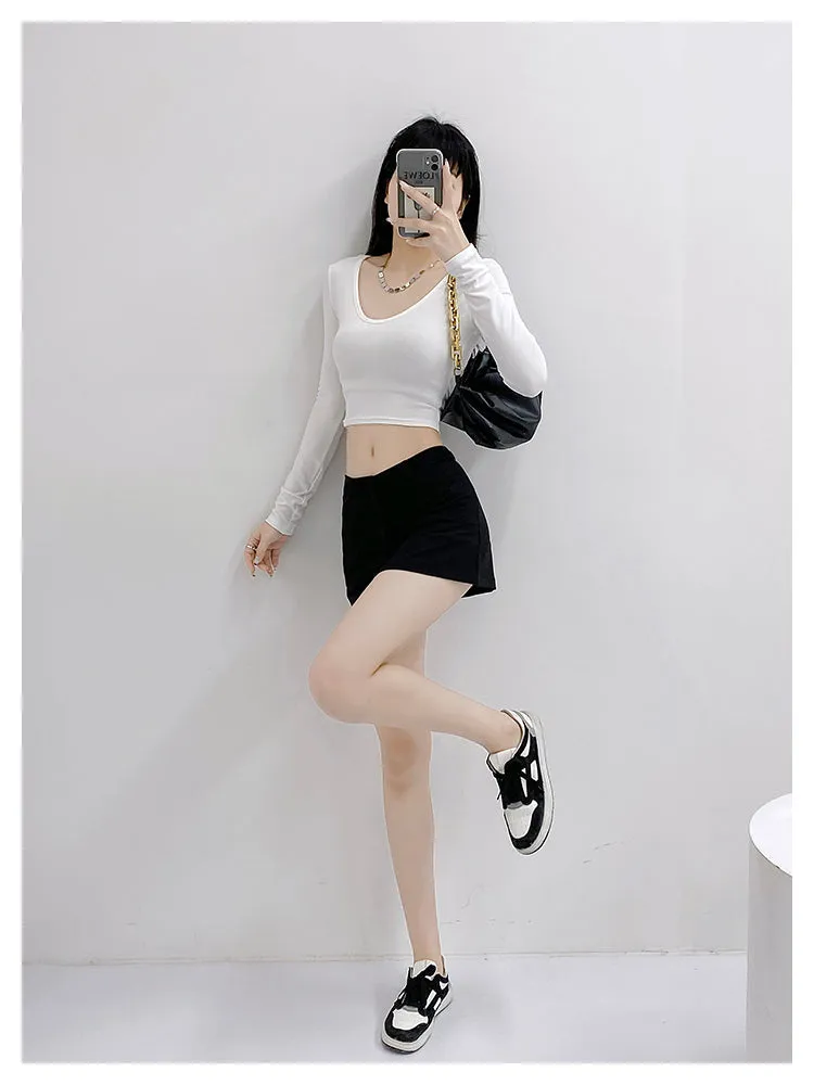 Low waist skirt