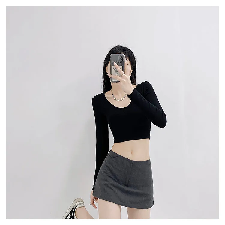 Low waist skirt