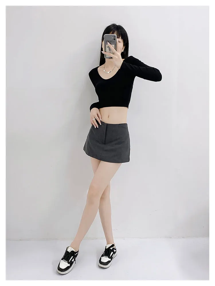 Low waist skirt