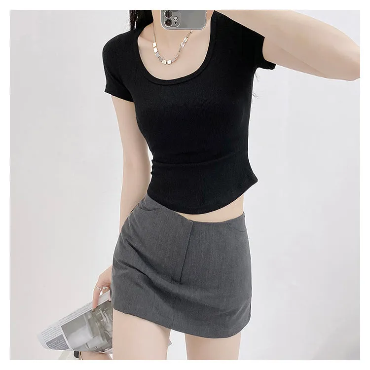 Low waist skirt