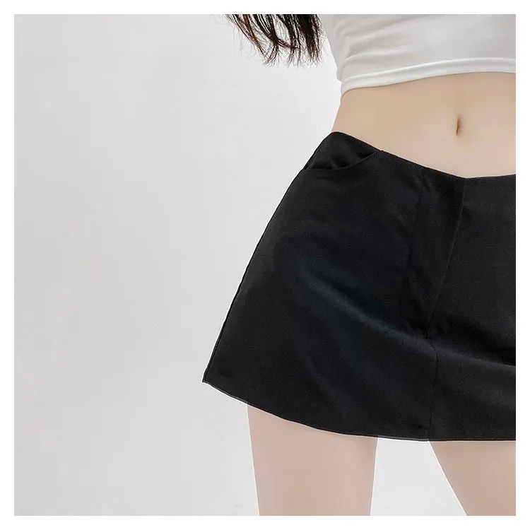 Low waist skirt